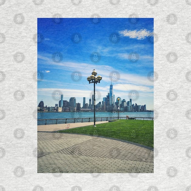 Manhattan Skyline, Hoboken, NJ by eleonoraingrid